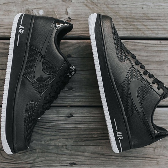 ✨1 HOUR SALE! Nike Air Force 1 lv8 woven black - Picture 6 of 8